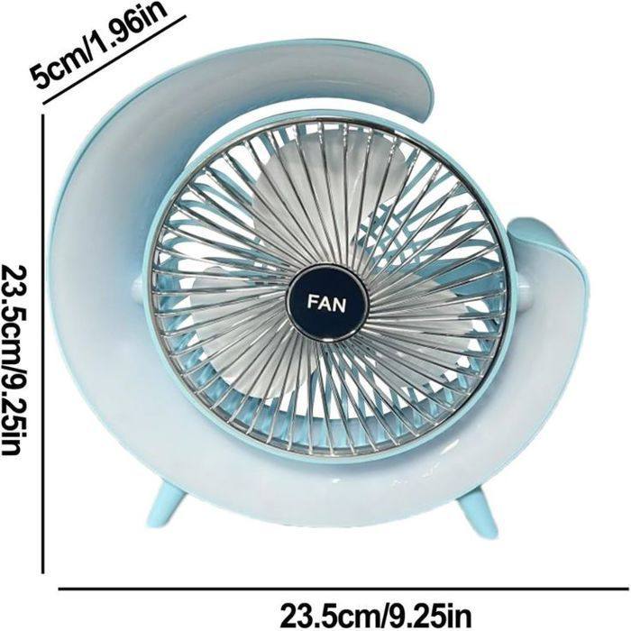 BreezeGlow Mini Fan