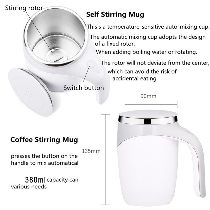 StirMate™ Magnetic Mug
